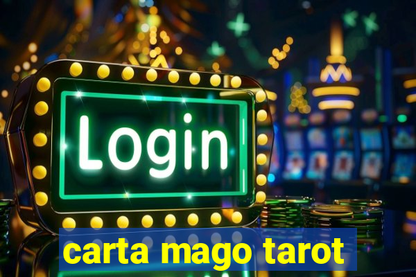 carta mago tarot